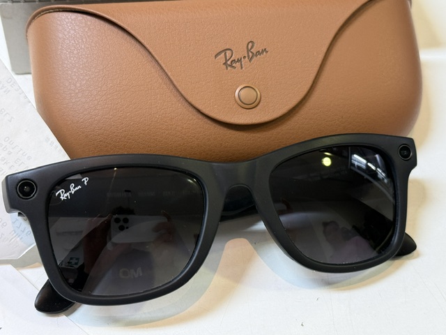 Ray-Ban Meta Wayfarer Gen 2 Matte Black , Smart Glasses mit Kamera, Audio & KI, inkl. Originalverpackung und Rechnung. | Gekauft war 26.03.2026 | Zustand: Sehr Gut – Bild 4