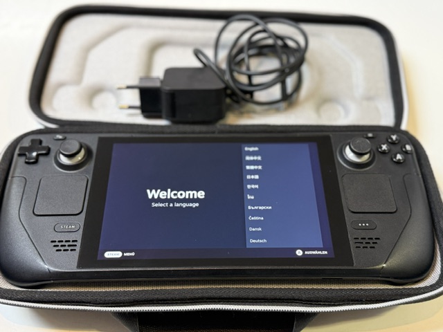 Valve Steam Deck 512GB LCD Schwarz, Handheld-Konsole mit 512GB Speicher, inklusive Original-Ladegerät und Tragetasche. | Zustand: Sehr Gut | Farbe: schwarz – Bild 3