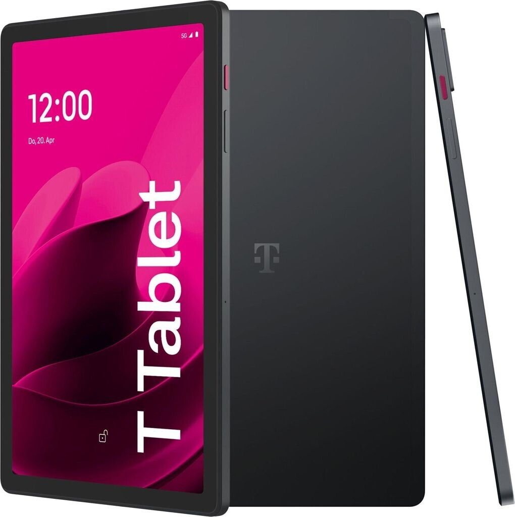 Telekom T Tablet 5G 128GB Schwarz, 10.4 Zoll FHD, Android, Dual SIM, 5G-fähig | Zustand: Neu