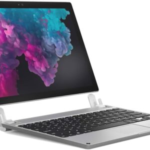 Brydge 12.3 Tastatur für Surface Pro 3/4, Aluminium Bluetooth-Tastatur, deutsches Layout, beleuchtete Tasten, Touchpad, OVP mit Gebrauchsspuren | Zustand: Sehr Gut