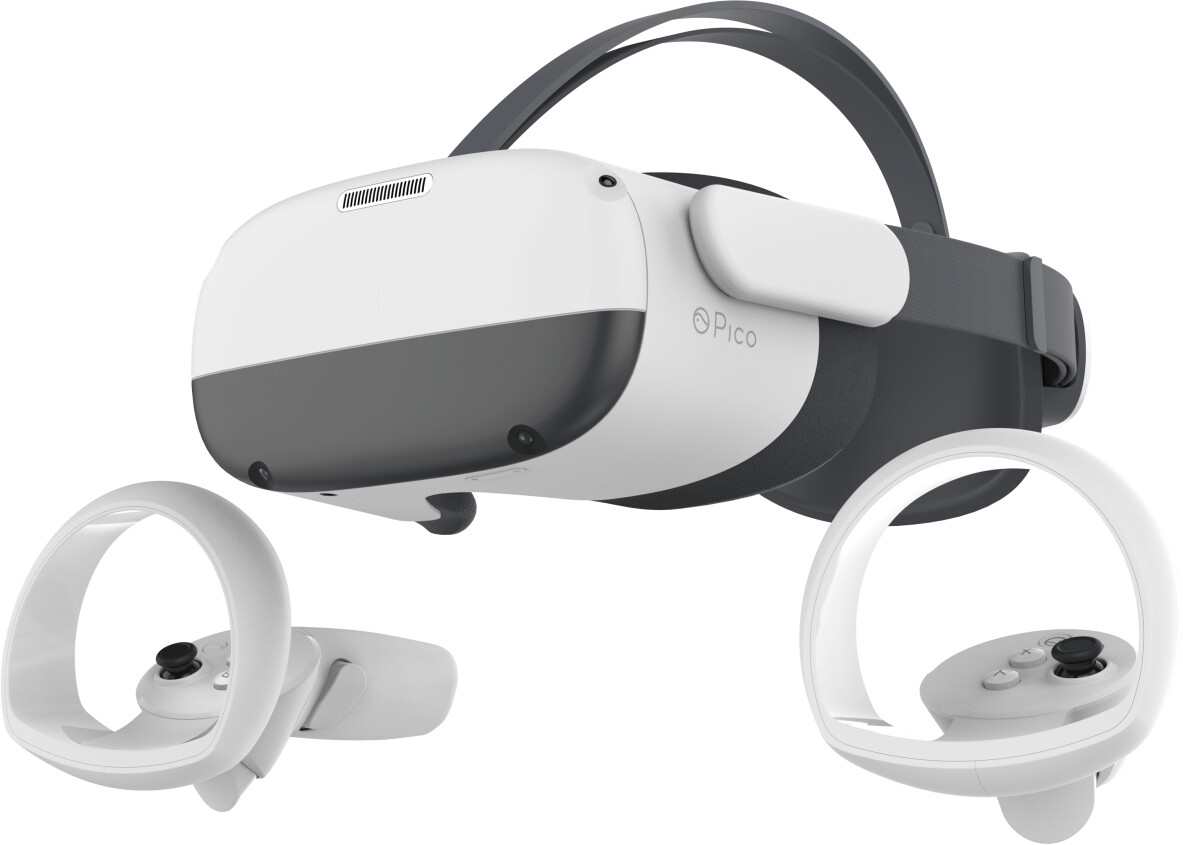 Pico Neo 3 Pro 256GB VR-Headset Weiß, Standalone VR-Brille für Unternehmen, 4K-Display, 90Hz, inkl. 2 Controller, in OVP | Zustand: Gut | Farbe: weiss