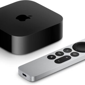 Apple TV 4K (3. Gen.) 64GB Wi-Fi Schwarz, Modell A2737,  (USB-C), originalverpackt (OVP) | Zustand: Neu