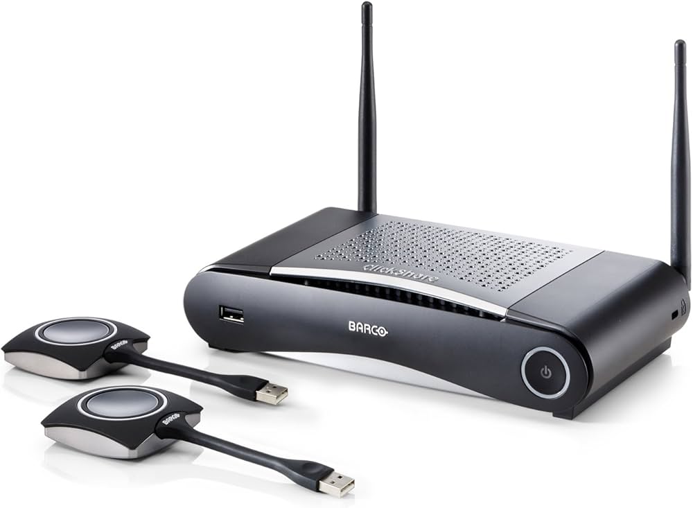Barco Clickshare CSE-200+ inkl. 2 USB-C Buttons, Wireless Präsentationssystem, inkl. Netzteil. | Zustand: Sehr Gut