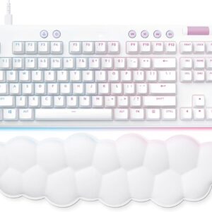 Logitech G713 TKL White Mist, KabeLadegerätebundene mechanische Gaming-Tastatur aus der Aurora Collection mit RGB-Beleuchtung, ohne Handballenauflage. | Zustand: Sehr Gut