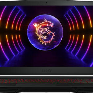 MSI Thin GF63 12VE, Schwarz, Intel Core i5-12450H, 16GB RAM, 512GB SSD, NVIDIA GeForce RTX 4050 6GB, inkl. Ladegerät | Zustand: Sehr Gut