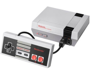 Nintendo Classic Mini NES 2016 Grau, Konsole mit 30 vorinstallierten Spielen, HDMI-Ausgang, Micro-USB Stromversorgung | Zustand: Sehr Gut | Farbe: grau