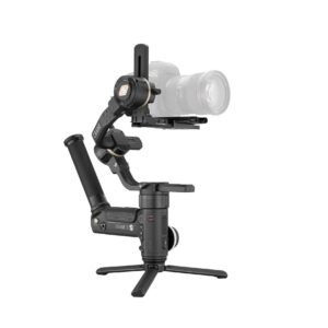 Zhiyun Crane 3S Gimbal Schwarz, 3-Achsen-Stabilisierung, 6,5kg Traglast, modularer Griff, inkl. TransMount Servo Zoom & Focus Motors, OVP | Zustand: Sehr Gut (basierend auf OVP)