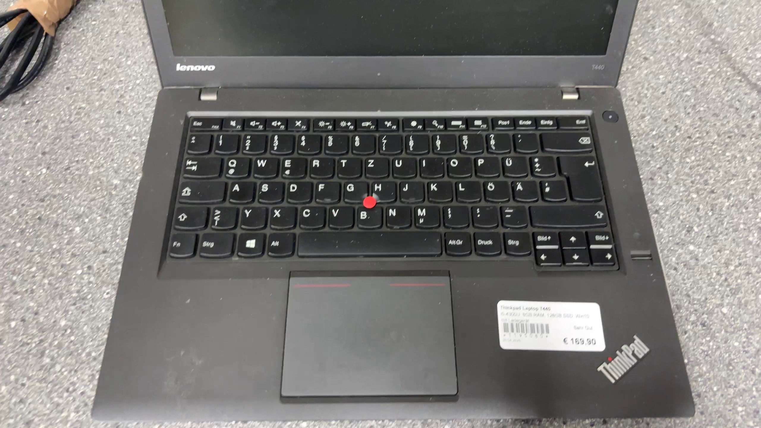 Lenovo ThinkPad T440, Intel Core i5-4300U, 8GB RAM, 128GB SSD, Windows 10, inkl. Ladegerät | Zustand: Gut – Bild 3