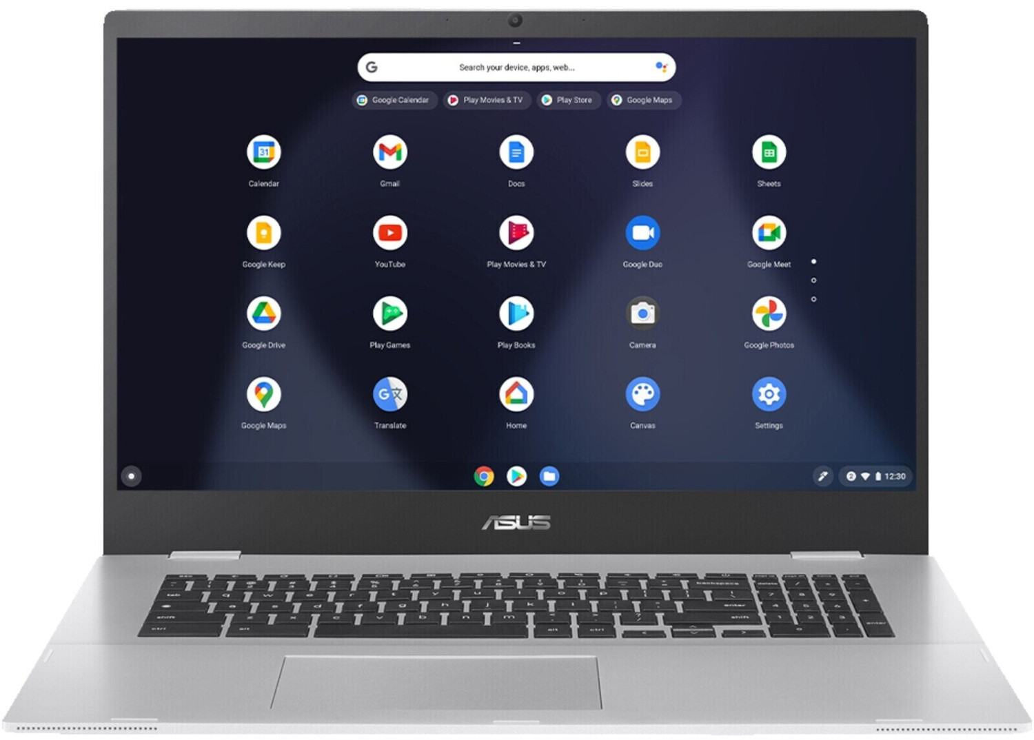 Asus CX1700CK Celeron N4500 4/256GB, ASUS Chromebook CX1 (CX1700) mit Intel Celeron N4500, 4GB RAM und 256GB SSD. | Zustand: Gut