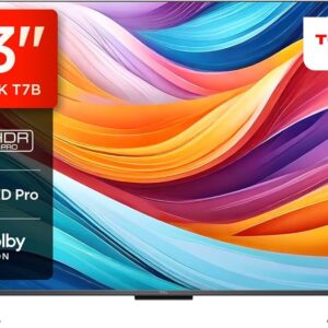 TCL 43T7B QLED 4K TV (2024), 43 Zoll, 4K HDR Pro, Google TV, Game Master 2.0, Dolby Atmos, inkl. Originalverpackung | Zustand: Sehr Gut