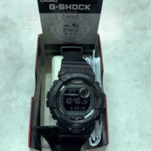 Casio G-Shock GBD-800, Schwarz, G-SQUAD Sportuhr mit Bluetooth, Schrittzähler, Stoppuhr und Timer, inklusive Originalverpackung. | Zustand: Sehr Gut | Farbe: schwarz