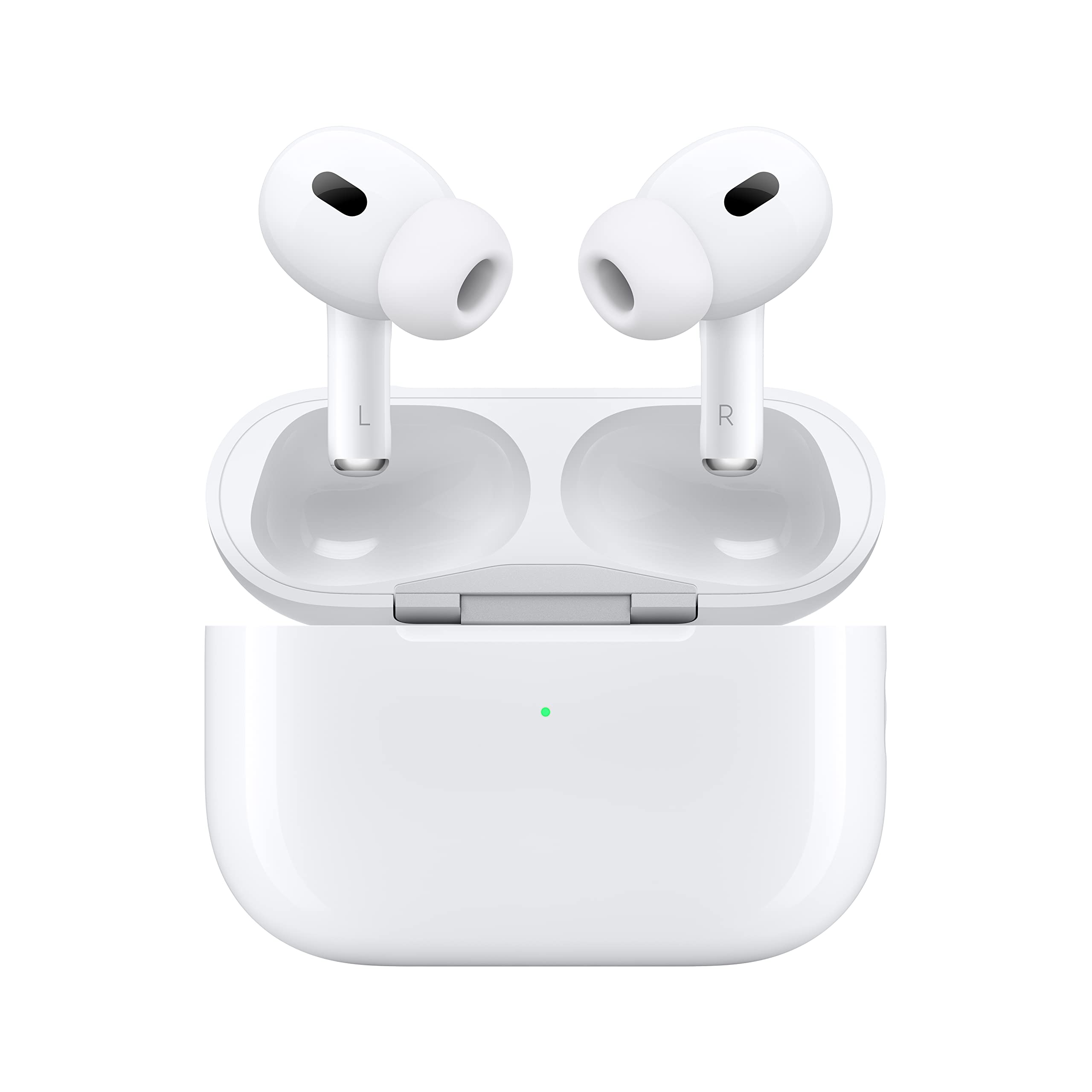 Airpods Pro 2. Gen, In-Ear-Kopfhörer mit MagSafe-Ladecase (USB-C), weiß | Zustand: Sehr Gut | Farbe: weiss