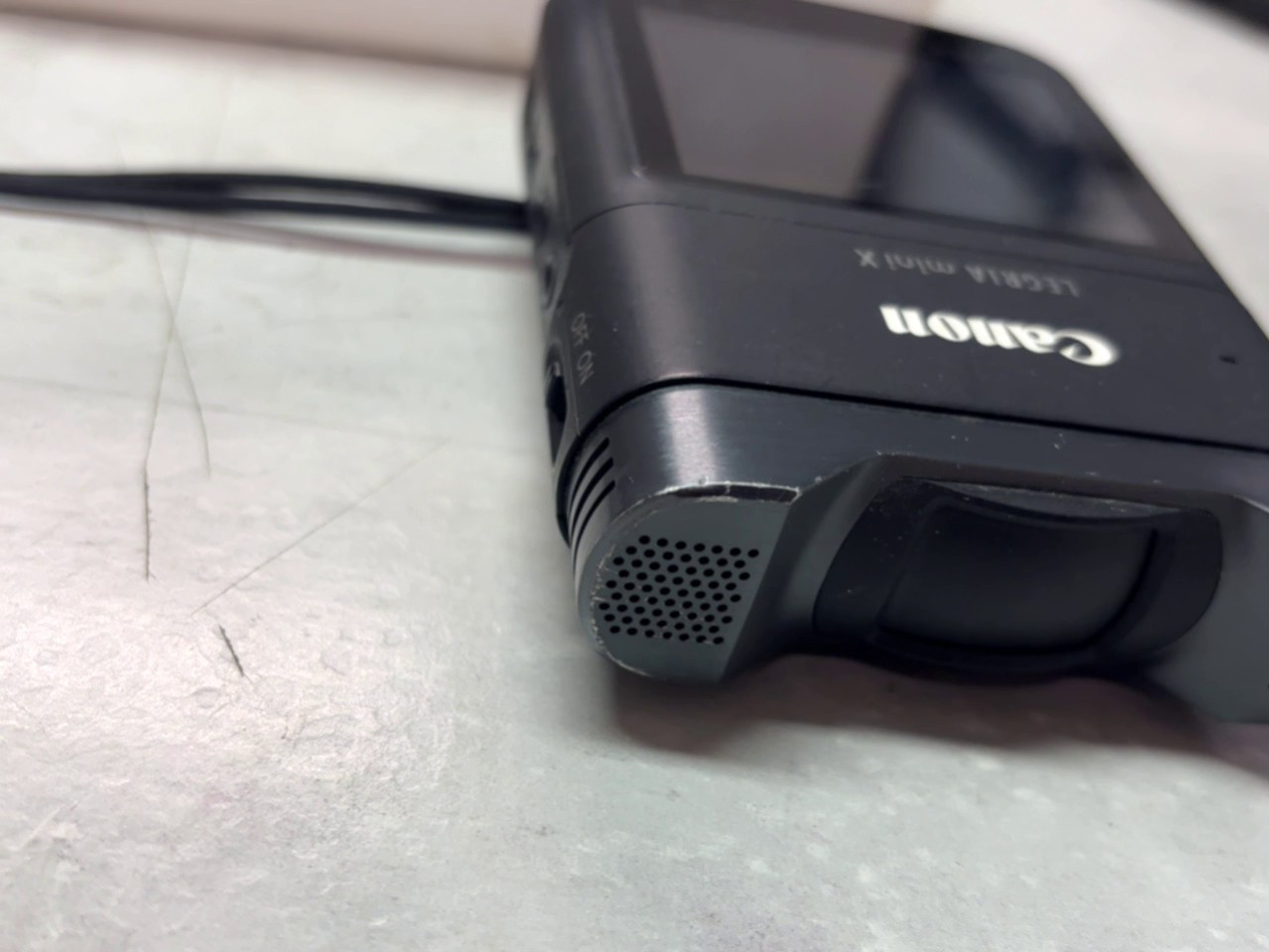 Canon Legria Mini X Schwarz, Full HD Camcorder mit Originalverpackung, Gebrauchsspuren am Gehäuse vorhanden. | Zustand: Sehr Gut – Bild 3