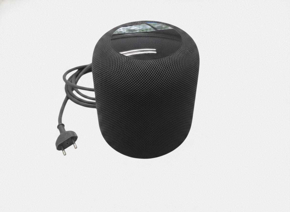 Apple HomePod 1 generation, Intelligenter Smart Speaker mit 3D Audio, Siri-Integration und Multiroom-Unterstützung via AirPlay. | Zustand: Gut | Farbe: schwarz