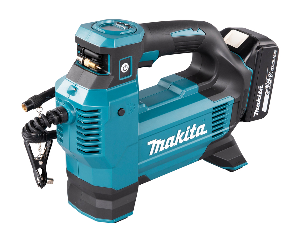 Makita DMP181 Akku-Kompressor 18V, Leistungsstarker 18V LXT Akku-Kompressor mit digitalem Manometer, Auto-Stopp-Funktion und LED-Licht. | Zustand: Gut