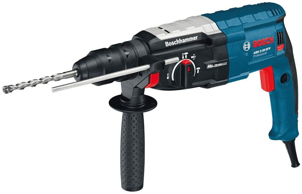 Bosch GBH 2-28 DFV Professional, Bohrhammer mit 850W, 3,2J Schlagenergie, SDS-plus Aufnahme, Vibration Control und Zubehör. | Zustand: Wie Neu