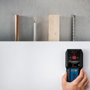 Bosch GMS 120-27 Ortungsgerät, Digitales Ortungsgerät für Metall, Holz und stromführende Leitungen, inkl. Schutztasche, IP54. | Zustand: Wie Neu