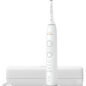 Philips Sonicare 7100 HX7420/01 Weiß, Elektrische Schallzahnbürste mit Reiseetui, 4 Putzmodi, 3 Intensitätsstufen und Andruckkontrolle. | Zustand: Neu