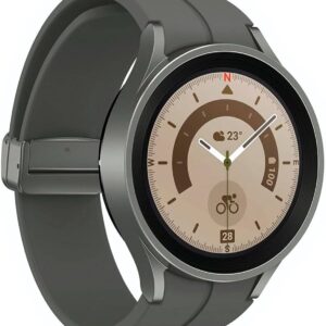Samsung Galaxy Watch5 Pro 2022 Grau, Smartwatch mit Titangehäuse, inkl. OVP und Ladegerät. | Zustand: Gut | Farbe: grau