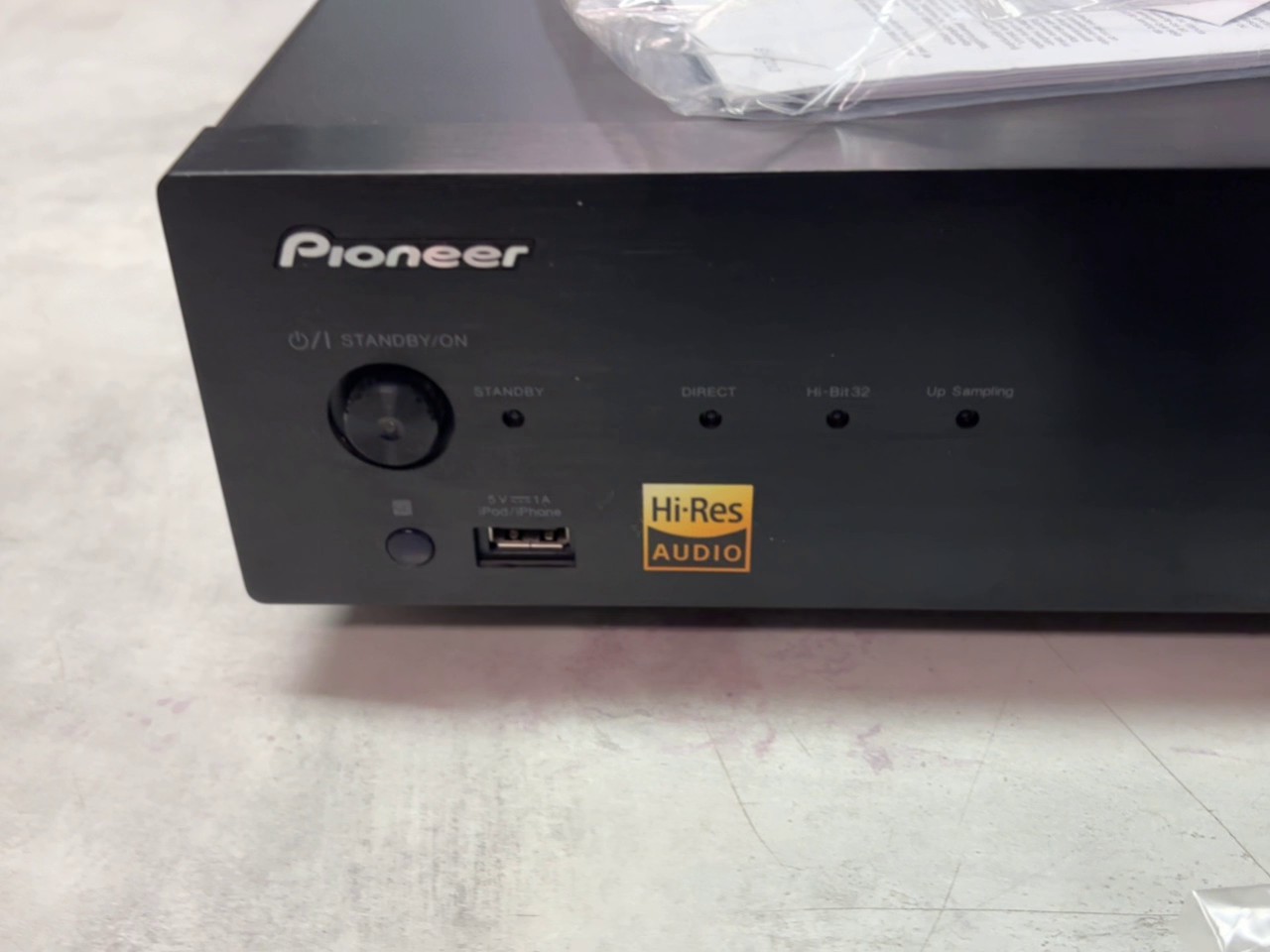Pioneer N-50A-K Netzwerk-Player Schwarz, High-Res Audio Netzwerk-Player, inkl. Fernbedienung und OVP, sehr guter Zustand | Zustand: Sehr Gut – Bild 3