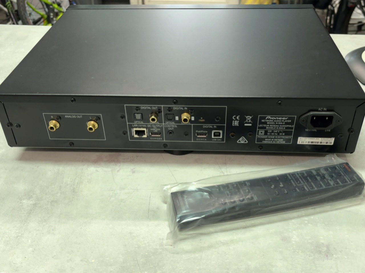 Pioneer N-50A-K Netzwerk-Player Schwarz, High-Res Audio Netzwerk-Player, inkl. Fernbedienung und OVP, sehr guter Zustand | Zustand: Sehr Gut – Bild 6