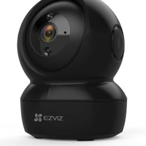 EZVIZ C6N 1080p WLAN-Kamera Schwarz, Schwenk- und neigbare IP-Kamera für Innenräume mit 360°-Abdeckung, Smart-IR-Nachtsicht und Tracking. | Zustand: Sehr Gut