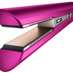 Dyson Corrale Haarglätter Fuchsia/Nickel, Kabelloser Haarglätter mit biegsamen Heizplatten, OLED-Display und intelligenter Temperaturregelung. | Zustand: Sehr Gut