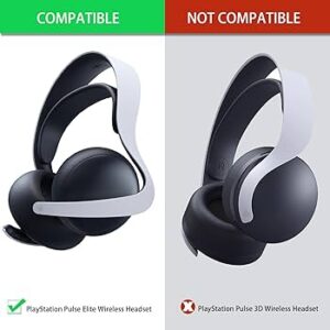 Sony PULSE Elite Wireless-Headset Weiß/Schwarz, Premium Gaming-Headset für PS5, mit PlayStation Link, Bluetooth, KI-Mikrofon und 30h Akkulaufzeit. | Zustand: Gut