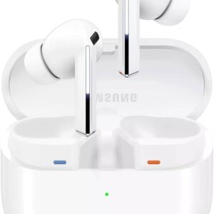 Samsung Galaxy Buds3 Pro Weiß, In-Ear Bluetooth-Kopfhörer mit Ladeetui, inklusive Originalverpackung (OVP) | Zustand: Sehr Gut