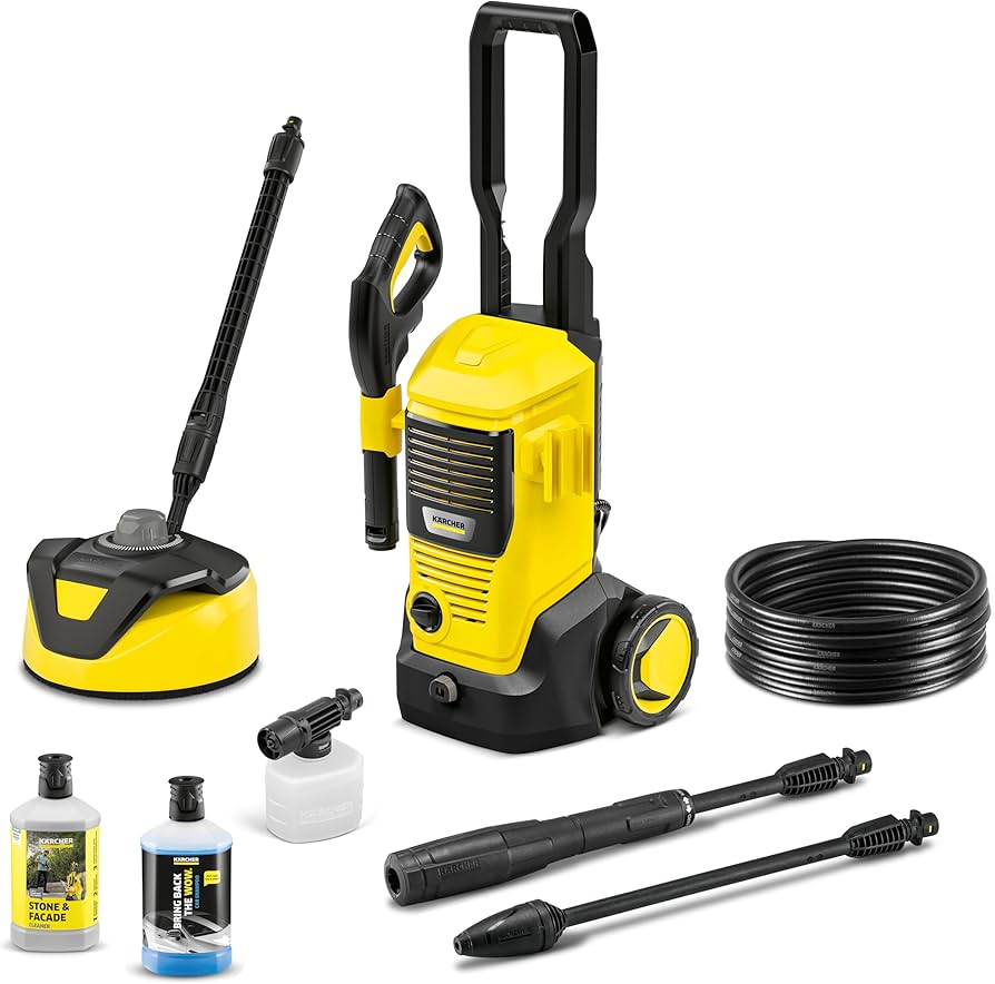 Kärcher Hochdruckreiniger K 5+Home-Kit, Leistungsstarker Hochdruckreiniger, Originalverpackung (OVP) enthalten, ideal für Haus & Garten. | Zustand: Neu – Bild 4