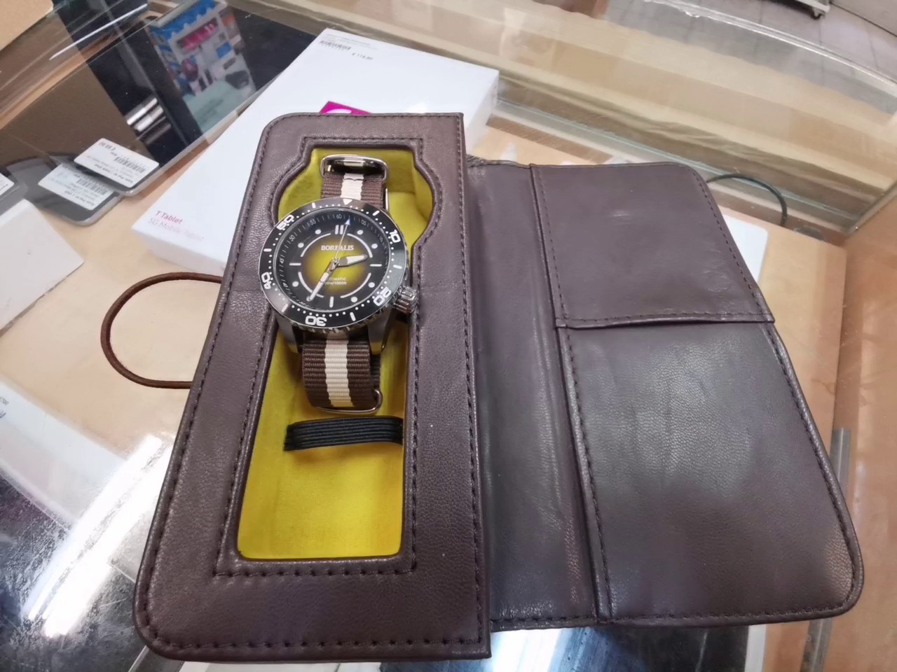 Borealis Sea Storm MK2 Automatik, Taucheruhr mit Seiko NH38 Werk, 300m wasserdicht, Saphirglas, inkl. OVP und Tasche, sehr guter Zustand | Zustand: Sehr Gut
