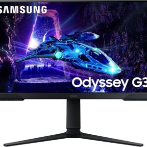 Samsung Odyssey G3 G30D 24 Zoll Monitor, Gaming-Monitor, Full-HD, 180 Hz, 1 ms Reaktionszeit, Schwarz, in Originalverpackung (OVP) | Zustand: Wie Neu