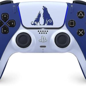 Sony DualSense God of War Ragnarök Edition, Limitierter Wireless-Controller für PS5 in Blau-Weiß mit speziellem Design auf dem Touchpad. | Zustand: Gut | Farbe: blau
