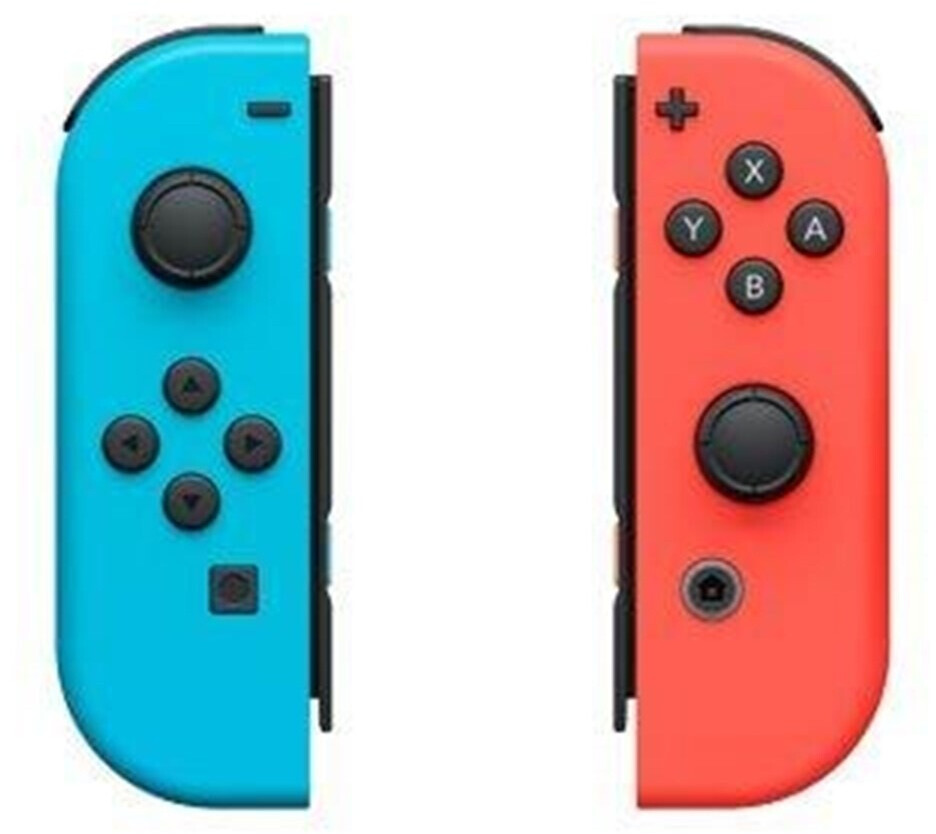 Nintendo Switch Joy-Con Neon-Rot/Neon-Blau, 2er-Set kabellose Controller für Nintendo Switch, in Originalverpackung (OVP) | Zustand: Sehr Gut