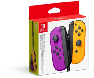 Nintendo Switch Joy-Con Neon-Lila/Neon-Orange, 2er-Set Controller für Nintendo Switch, inklusive zwei Handgelenksschlaufen, in Originalverpackung. | Zustand: Wie Neu