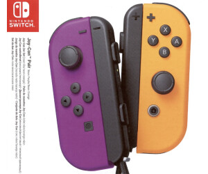 Nintendo Switch Joy-Con Neon-Lila/Neon-Orange, 2er-Set Controller für Nintendo Switch, inklusive zwei Handgelenksschlaufen, in Originalverpackung. | Zustand: Wie Neu – Bild 3