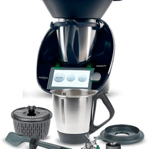 Vorwerk Thermomix TM6 Black Edition, Limitierte Küchenmaschine in Diamantschwarz inkl. Mixtopf, Messer, Deckel, Spatel und Gareinsatz. | Zustand: Sehr Gut