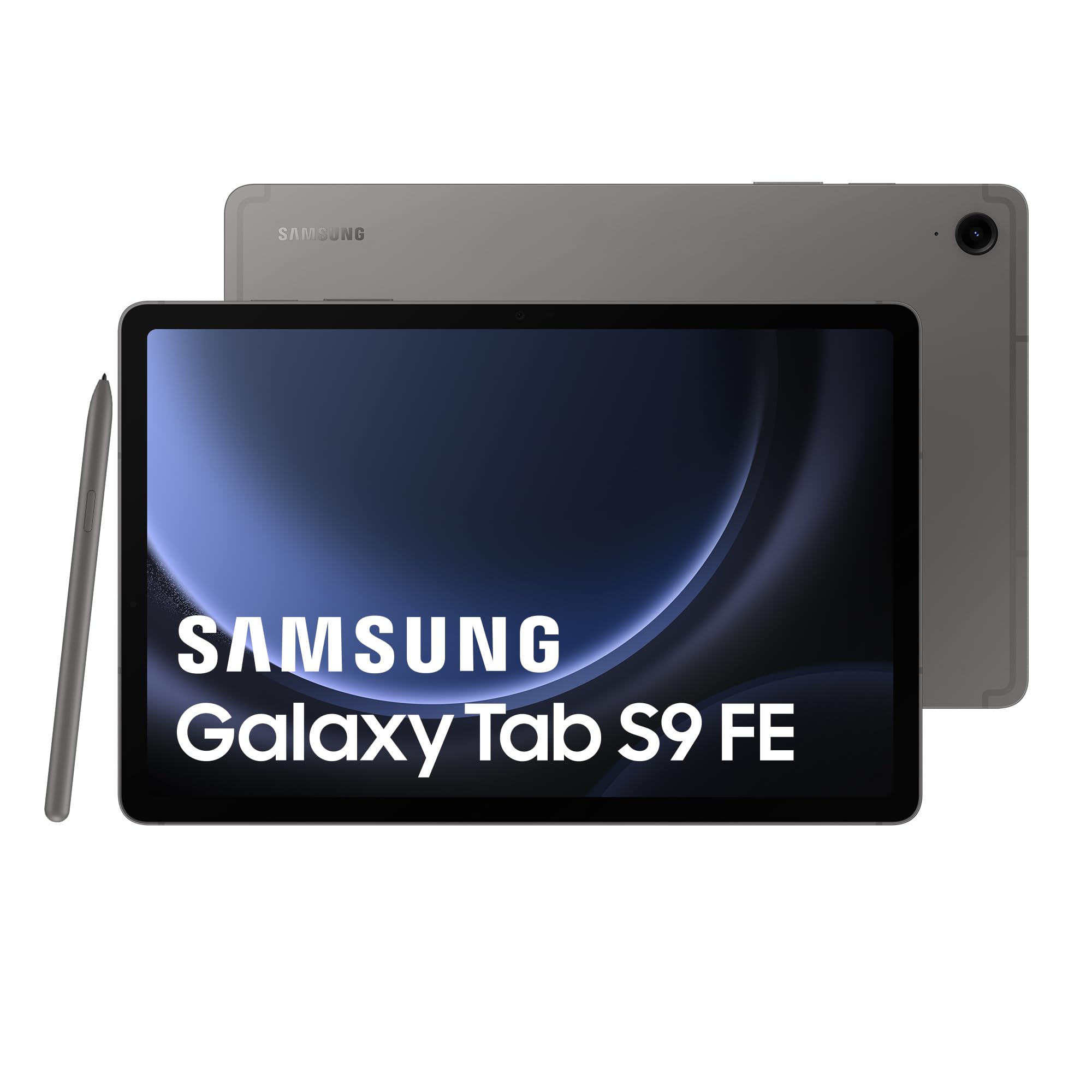 Samsung Galaxy Tab S9 FE SM-X510 Wi-Fi, 10,9 Zoll Tablet, Farbe Grau, ohne S Pen, Wi-Fi Modell, leistungsstarkes Allround-Tablet | Zustand: Sehr Gut