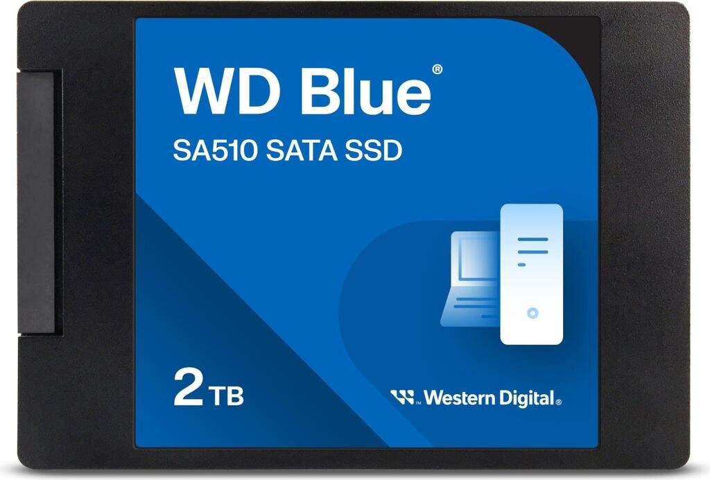 Western Digital Blue SA510 2TB SSD, 2.5 Zoll, SATA 6Gb | s, in Originalverpackung (OVP) | Zustand: Neu – Bild 4