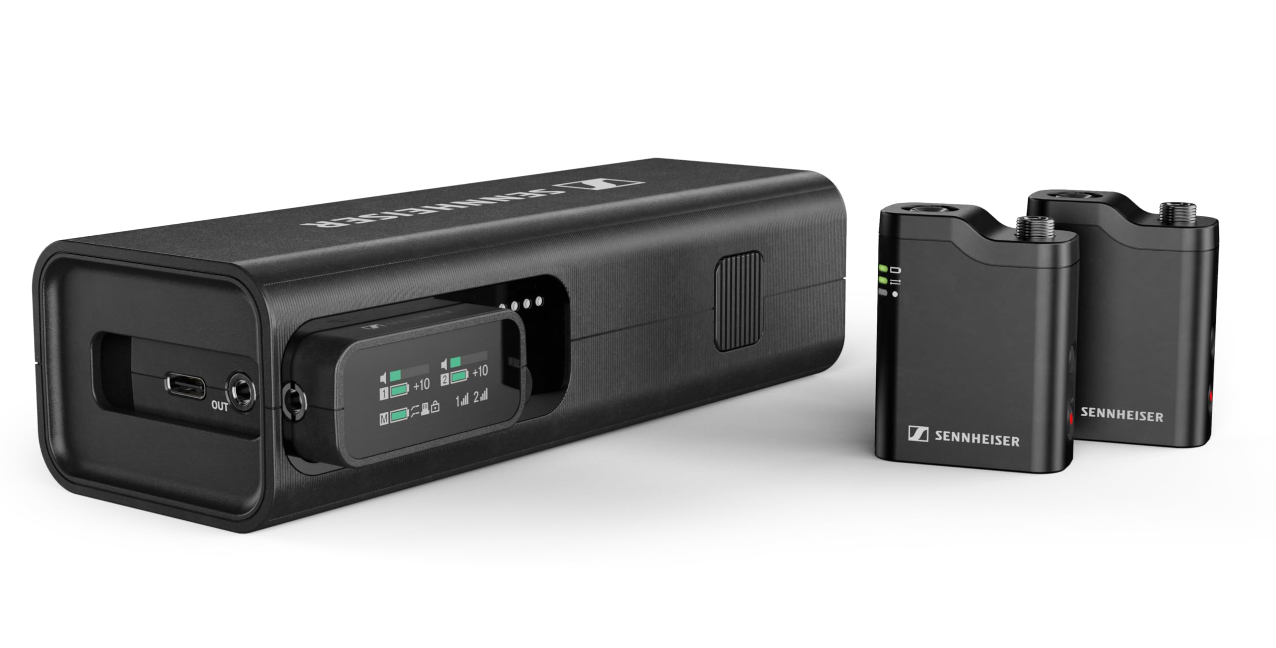 Sennheiser Profile Wireless 2-Channel Set, Drahtloses Mikrofon-System mit Ladebar, 32-Bit Float Recording, inkl. Zubehör in OVP. | Zustand: Wie Neu