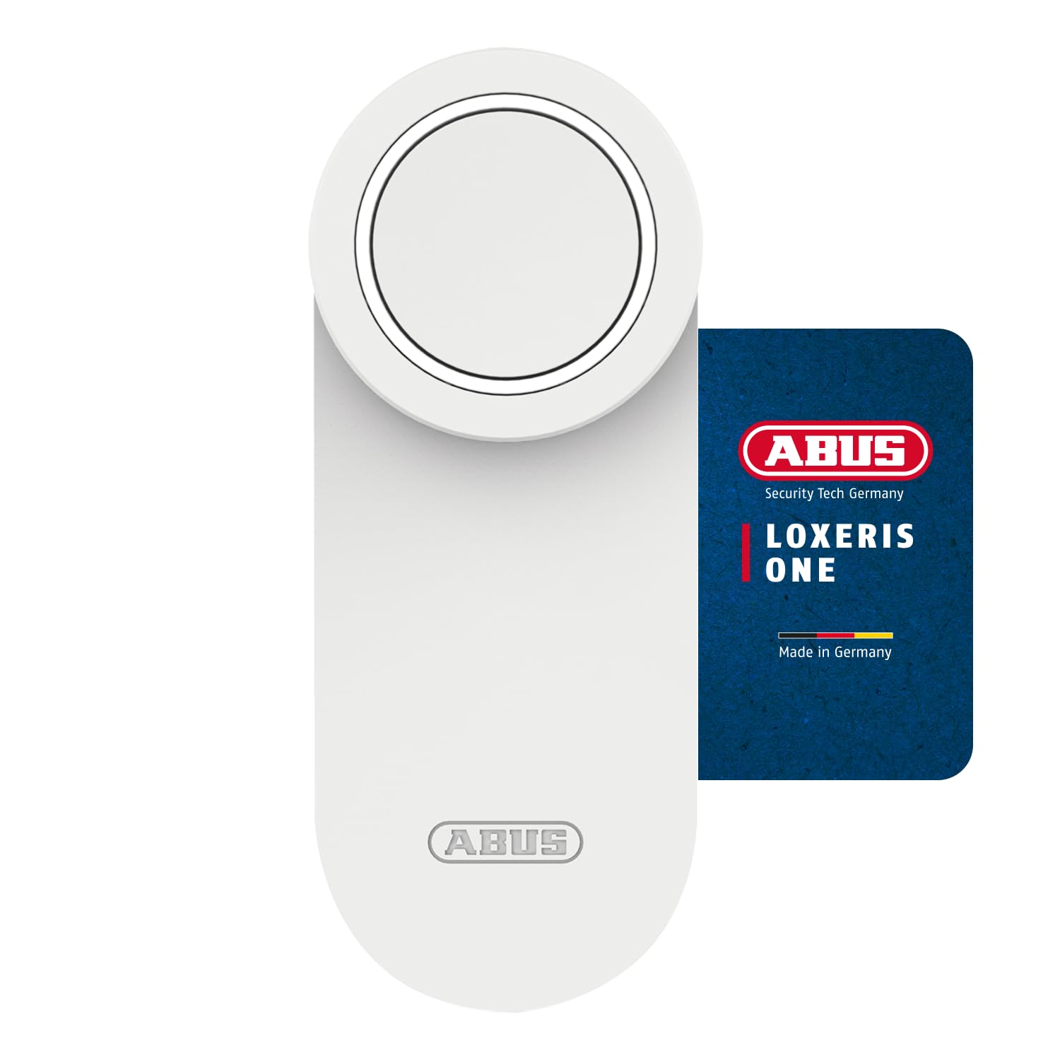 ABUS Loxeris One CFA4100W Weiß, Smarter Türschlossantrieb zur App-Steuerung, inkl. OVP, einfache Montage an der Türinnenseite | Zustand: Neu – Bild 4