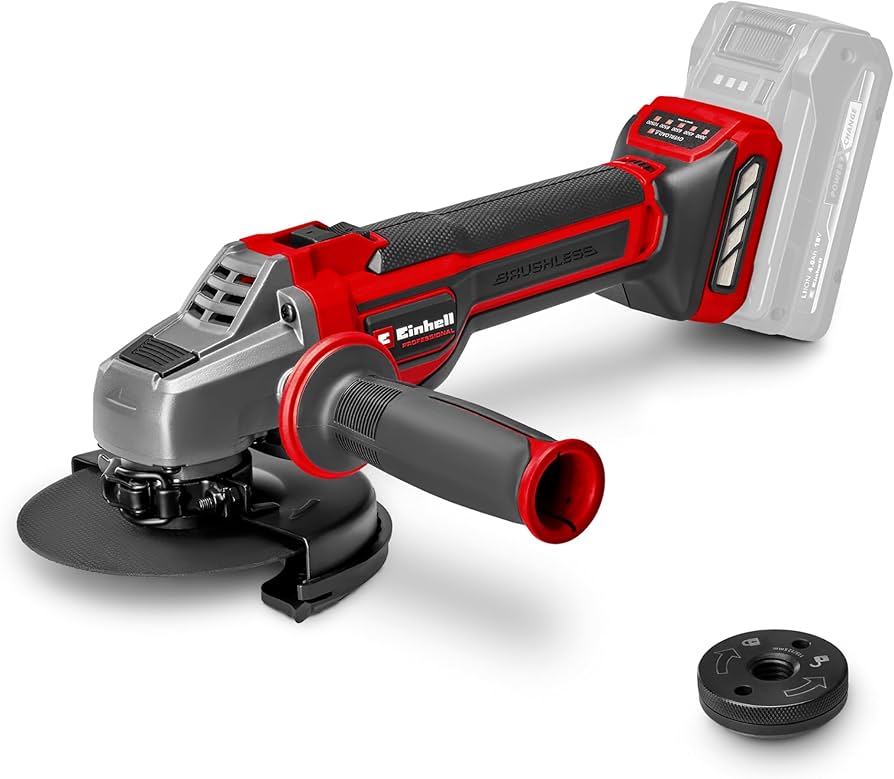 Einhell Professional Tp-ag 18/125 F Li Bl Akku-winkelschleifer Solo, ovp | Zustand: Neu – Bild 3