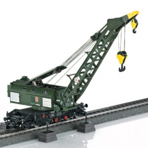 Märklin Dampfkran Ardelt 57t, Bauart 058, DB, mfx+ Digital-Decoder, mit Schutz- und Gerätewagen, in OVP | Zustand: Neu
