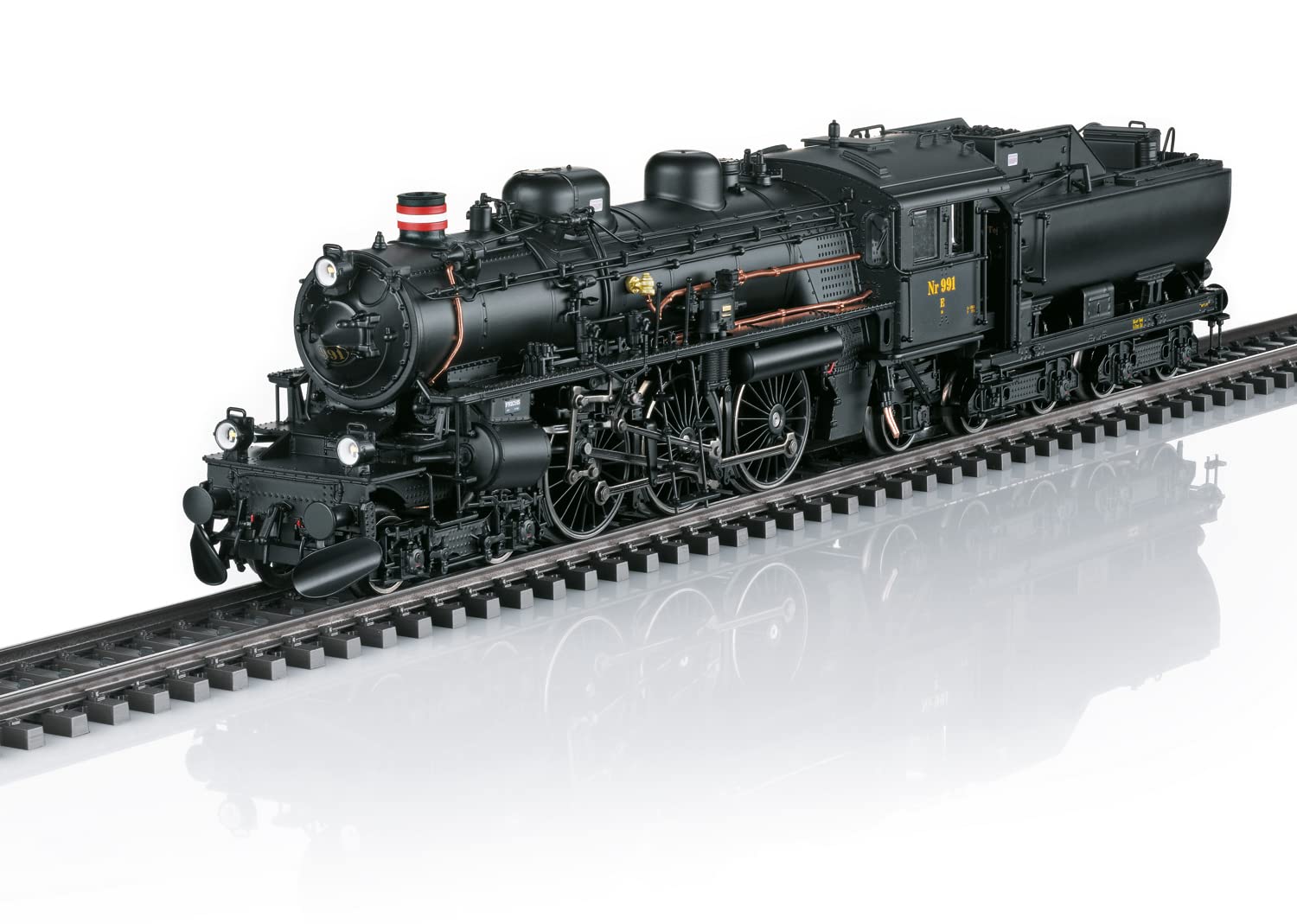 Märklin Dampflok E 991 DSB, Spur H0, Litra E, Museumslok, mfx+ Decoder, Sound, Rauchgenerator, Metallausführung, OVP | Zustand: Neu – Bild 3