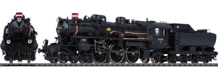 Märklin Dampflok E 991 DSB, Spur H0, Litra E, Museumslok, mfx+ Decoder, Sound, Rauchgenerator, Metallausführung, OVP | Zustand: Neu – Bild 5