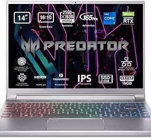 Acer Predator Triton 300 SE 16 i7-12700H, Gaming-Laptop, RTX 3070 Ti, 32 GB RAM, 1 TB SSD, WQXGA-Display, inkl. Ladegerät | Zustand: Sehr Gut