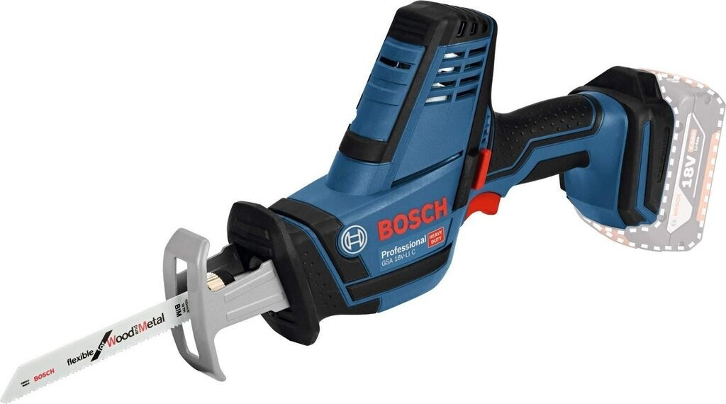 Bosch Professional GSA 18 V-LI C, Akku-Säbelsäge, Solo-Version ohne Akku und Ladegerät, 18V, SDS-System für schnellen Wechsel. | Zustand: Neu