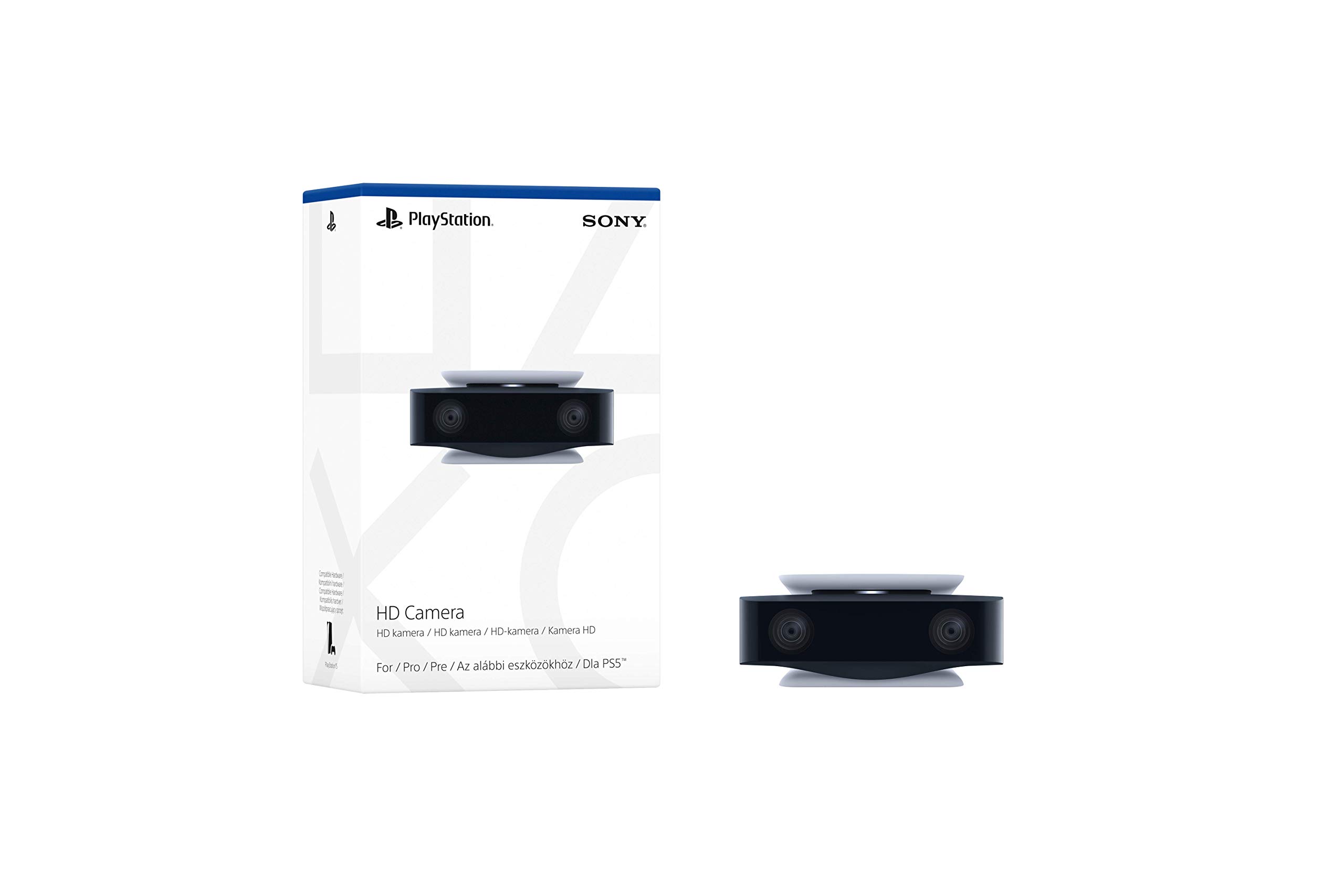 Sony HD-Kamera für PlayStation 5, Originalverpackt (OVP), Full-HD-Kamera mit Dual-Weitwinkelobjektiven und integriertem Standfuß. | Zustand: Gut – Bild 5