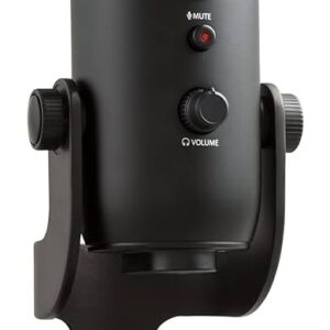 Blue Yeti USB-Mikrofon Schwarz, Professionelles Kondensator-Mikrofon mit vier Richtcharakteristiken, Plug & Play USB-Anschluss | Zustand: Gut