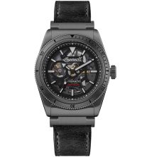 Ingersoll The Scovill I13902 Automatik, Herrenuhr, 43mm, Skelett-Zifferblatt, schwarzes Lederarmband, inkl. Originalverpackung (OVP) | Zustand: Wie Neu – Bild 4